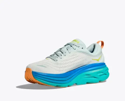 MEN'S HOKA BONDI 8 | ICE FLOW / BIT OF BLUE