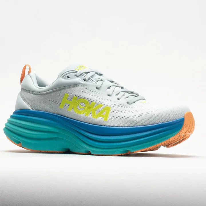 MEN'S HOKA BONDI 8 | ICE FLOW / BIT OF BLUE