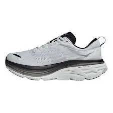 MEN'S HOKA BONDI 8 | WHITE / BLACK