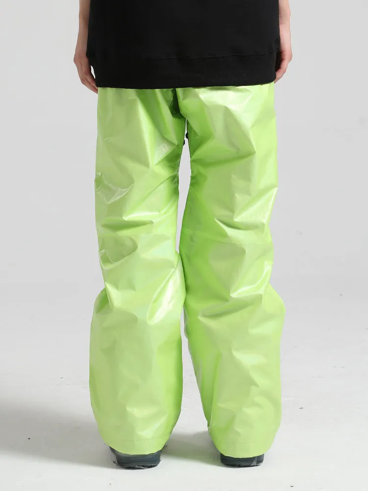 Men's Silver Dazzling Ski Pants