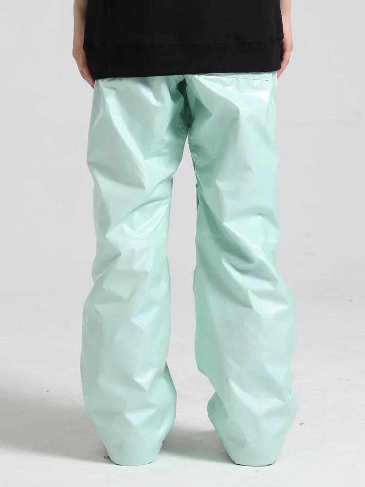 Men's Silver Dazzling Ski Pants