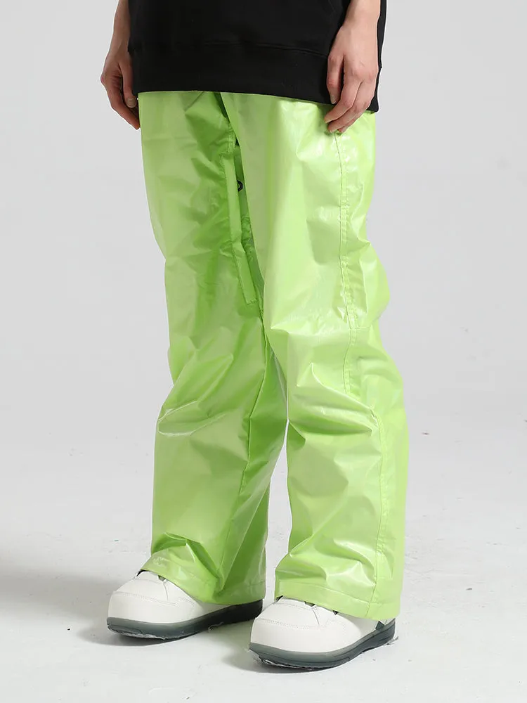 Men's Silver Dazzling Ski Pants