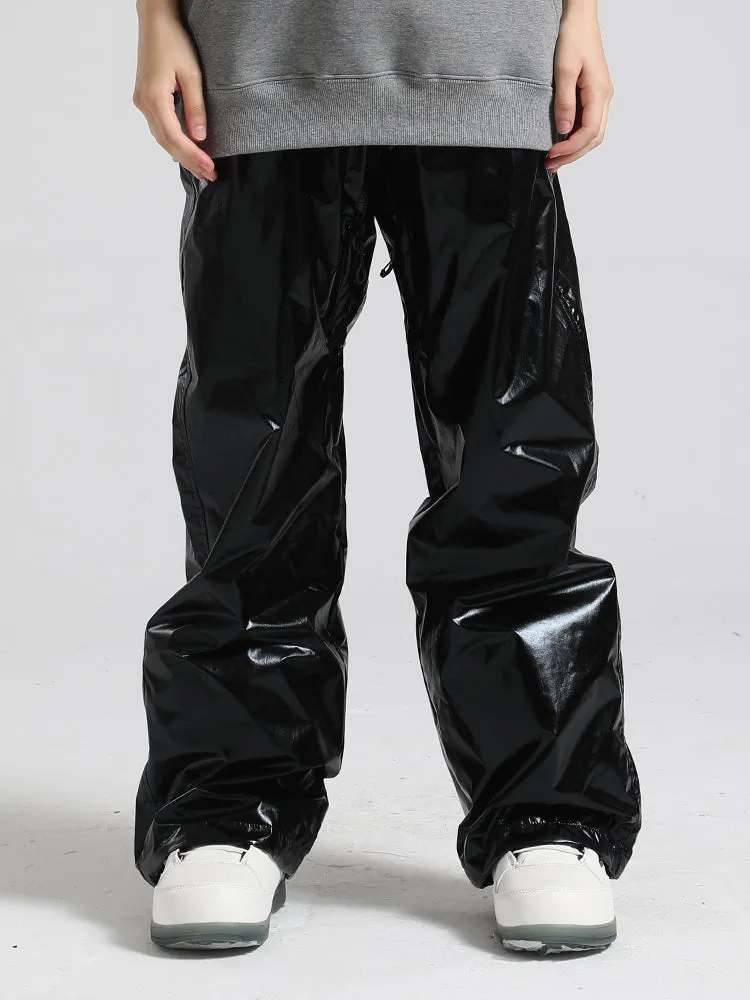 Men's Silver Dazzling Ski Pants