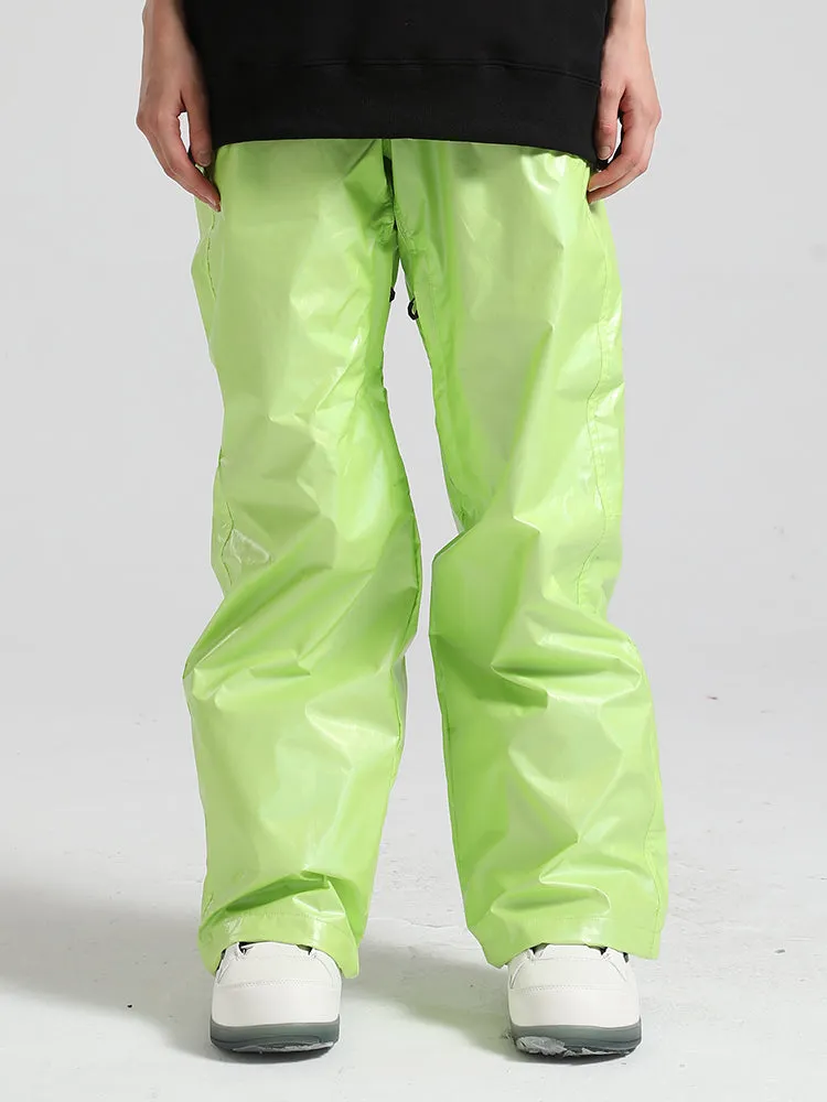 Men's Silver Dazzling Ski Pants