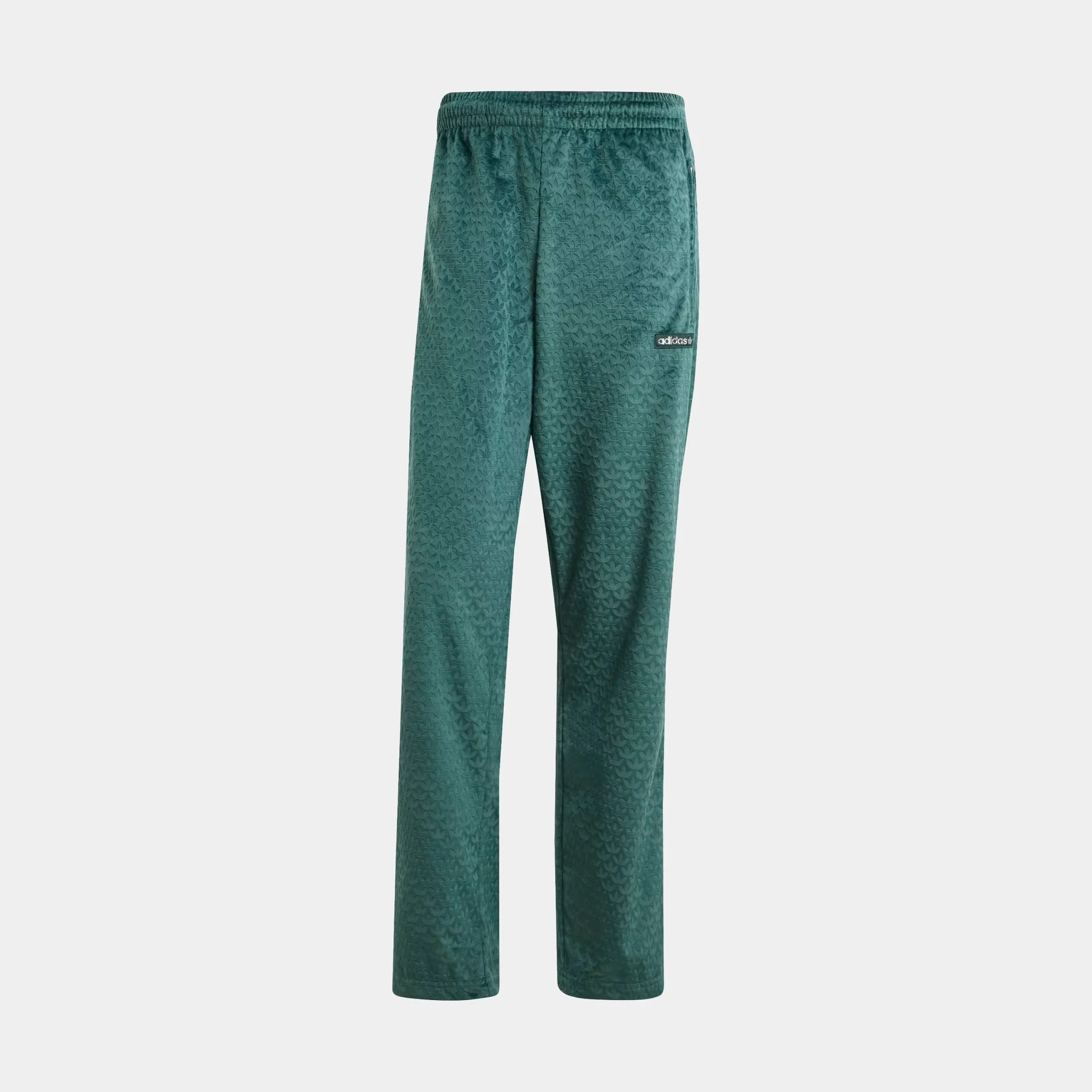 Monogram Pants Track Mens Pants (Green)