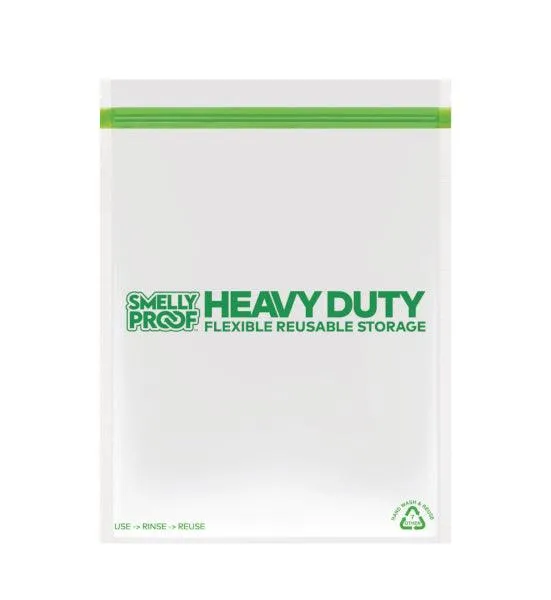 Reusable Clear Flat Heavy Duty Bags