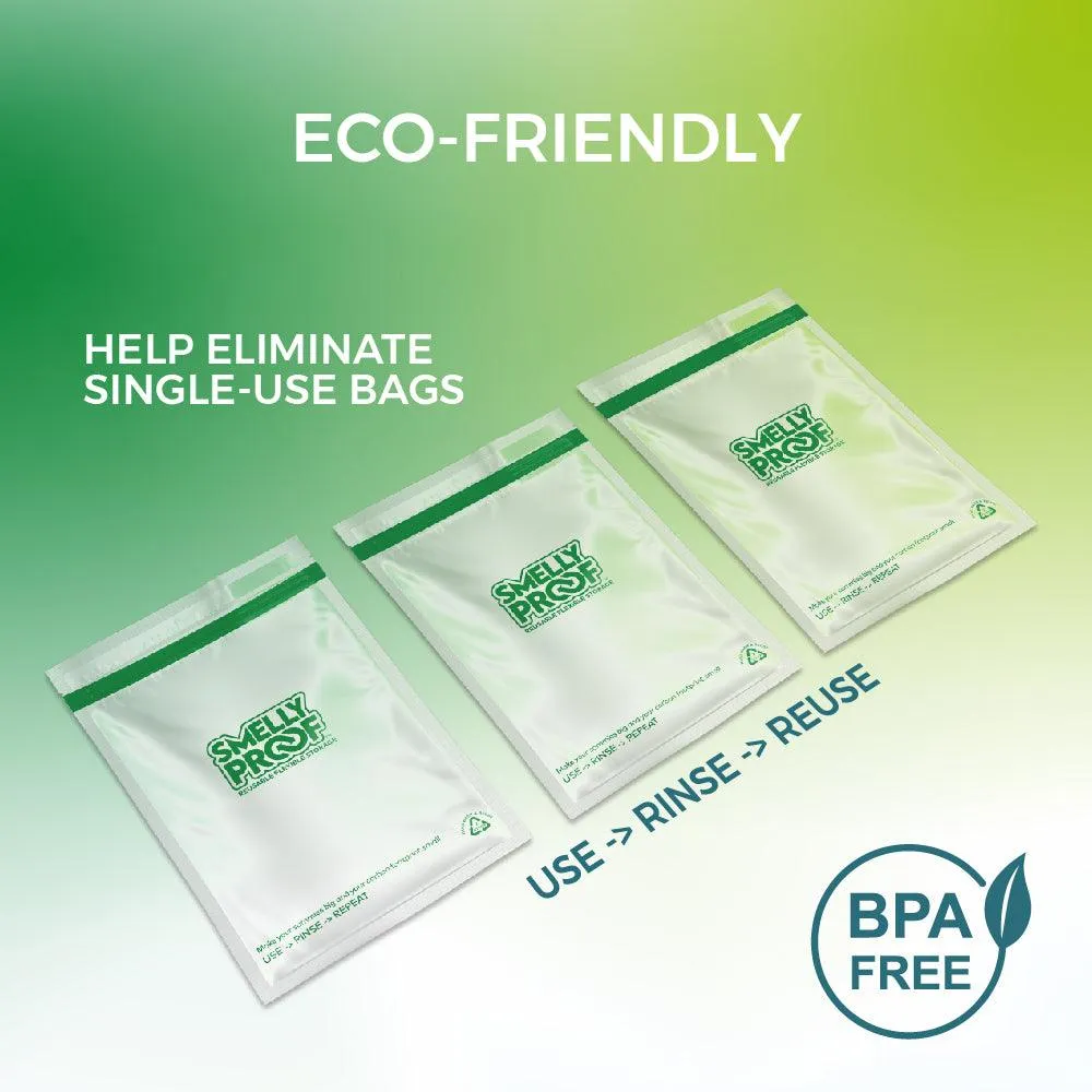 Reusable Clear Flat Heavy Duty Bags