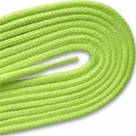 Round Athletic Laces - Neon Yellow (2 Pair Pack) Shoelaces