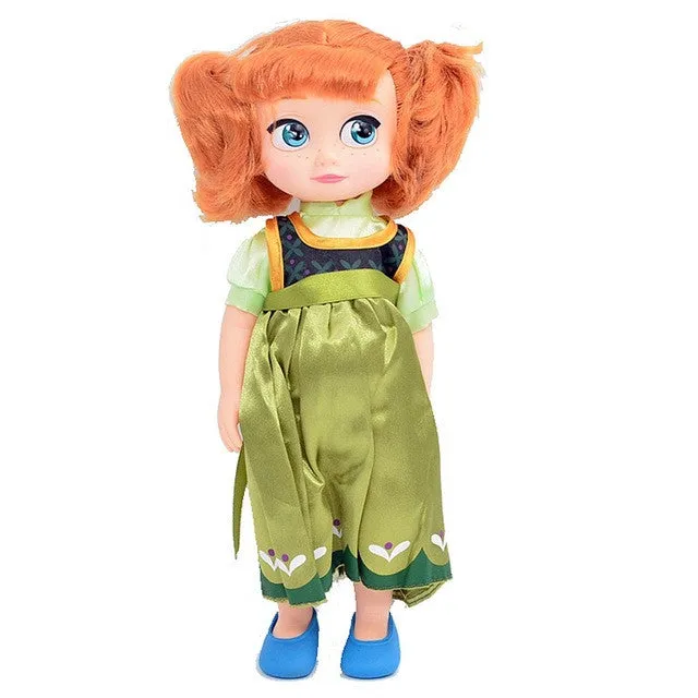 Royal Princess Animators Collection Prince Kristoff Mermaid Doll Sofia Tangled Snow White Gift for Girl Dolls & Accessories Toys