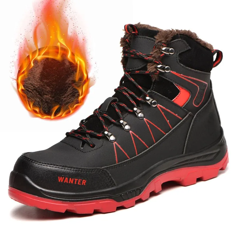 Safety Boots Men Winter Shoes Steel Toe Safety Shoes