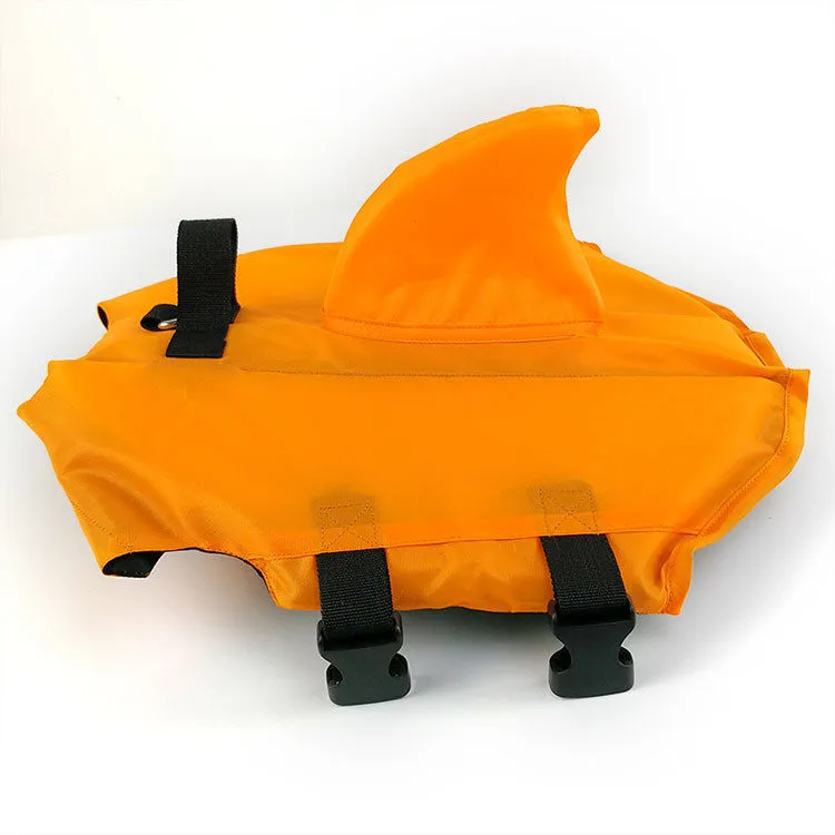 Shark-shaped life jackets