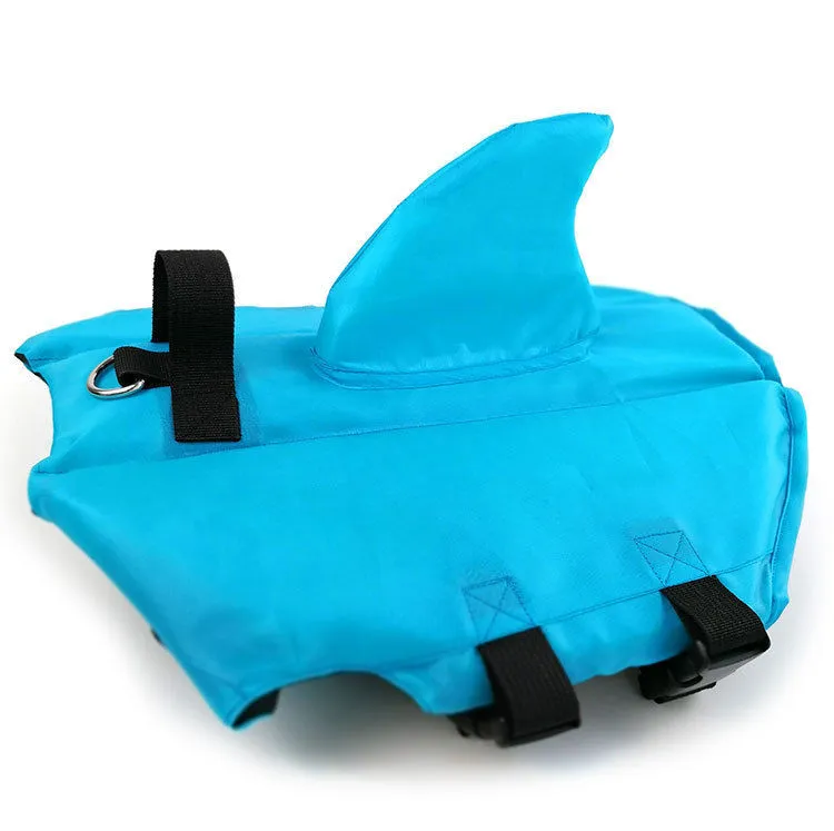 Shark-shaped life jackets