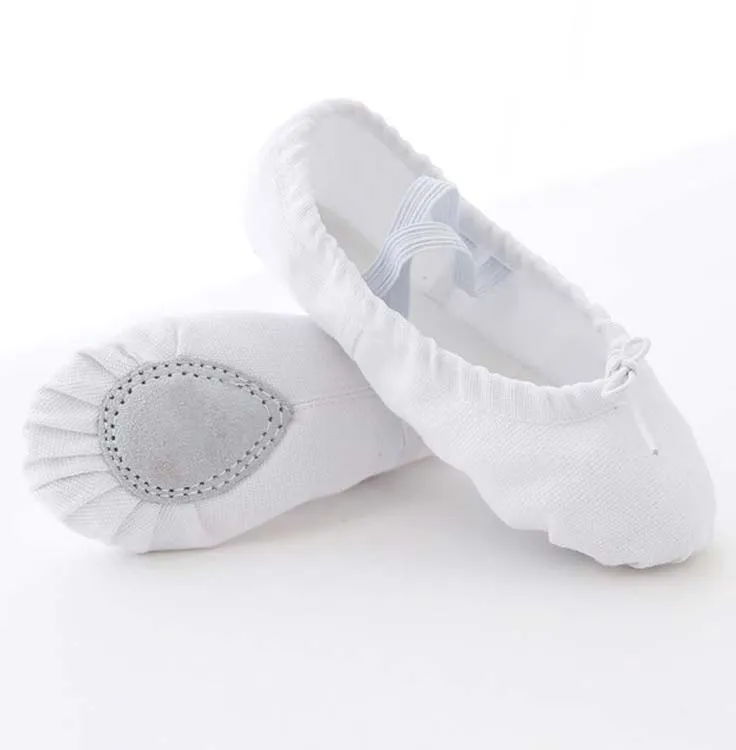 Soft Canvas Ballet Shoes Dance for Girls Kids Children