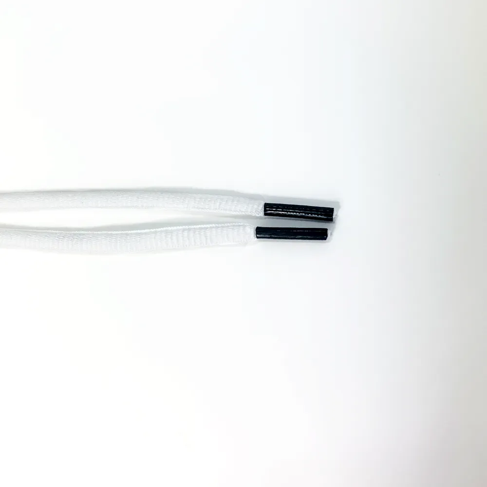 Solid White Athletic Sneaker Laces