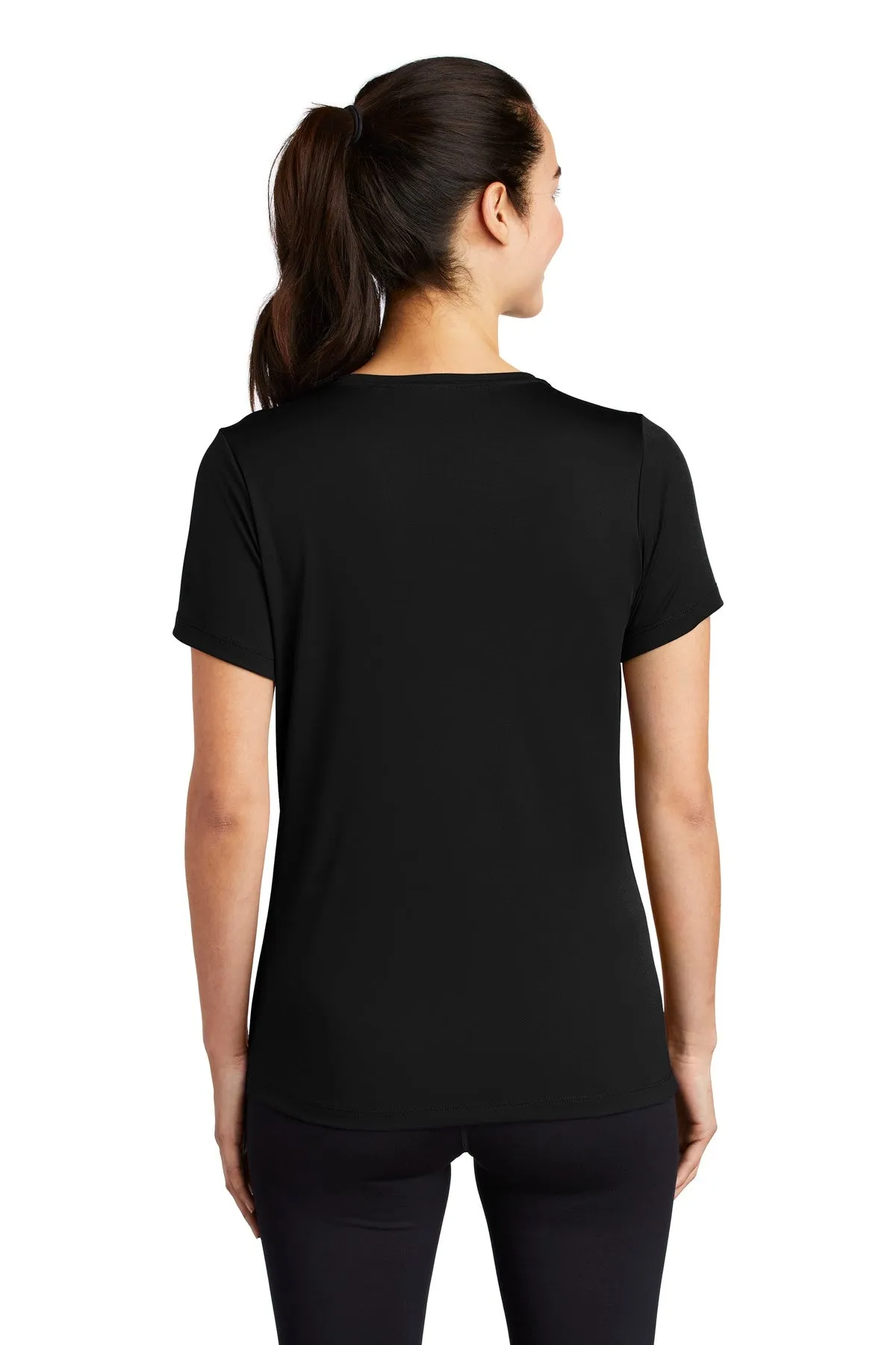 Sport-Tek ® Ladies Posi-UV™ Pro Scoop Neck Tee. LST420