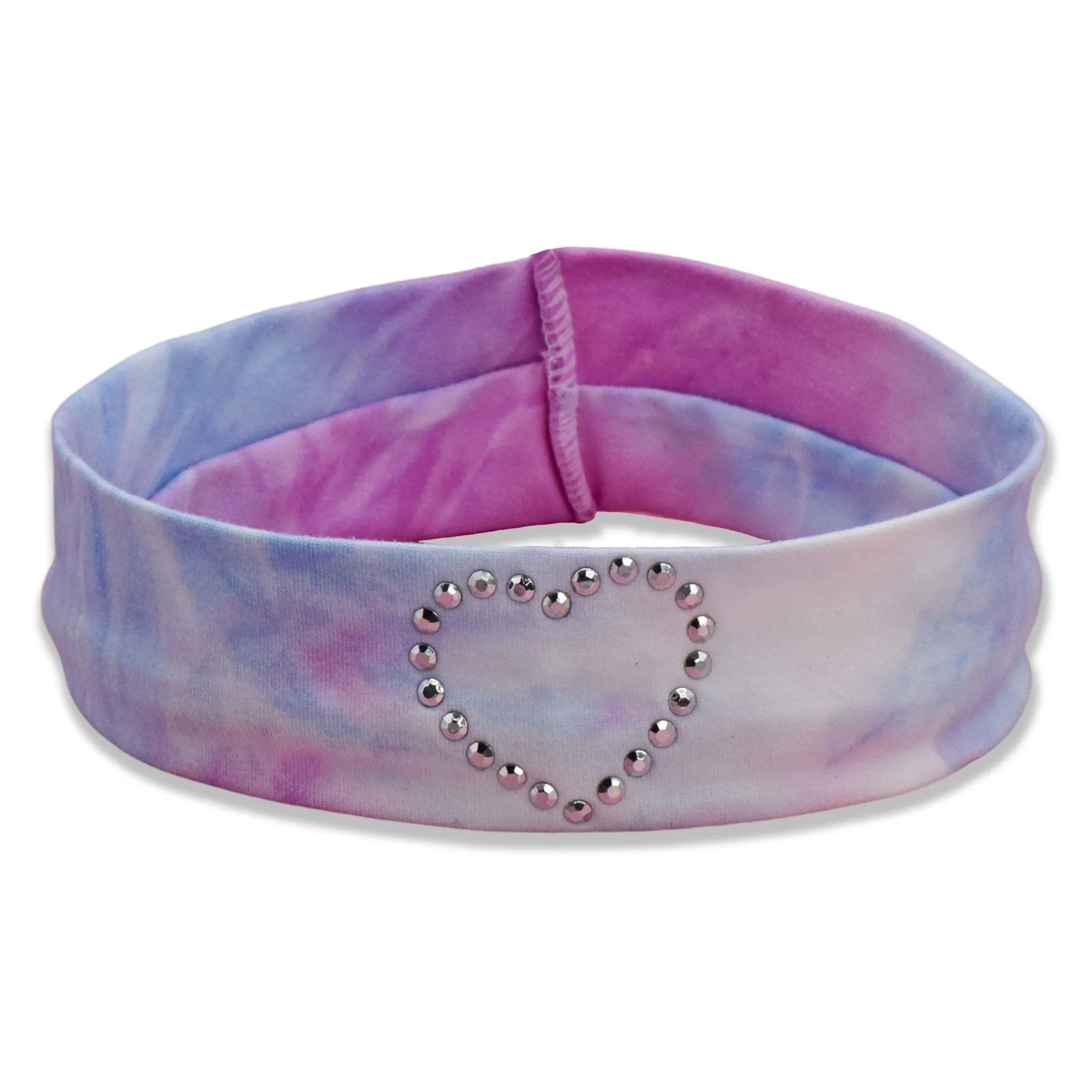 Stretch Tie Dye Rhinestone Headband