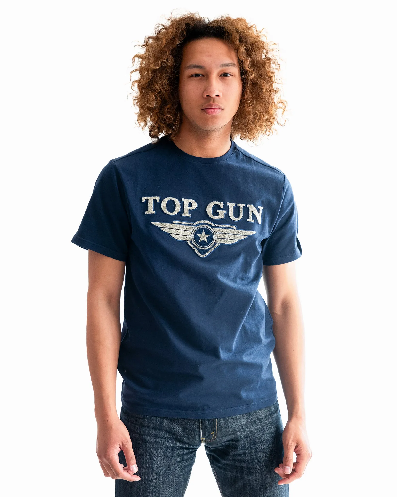 TOP GUN® EMBROIDERED LOGO TEE