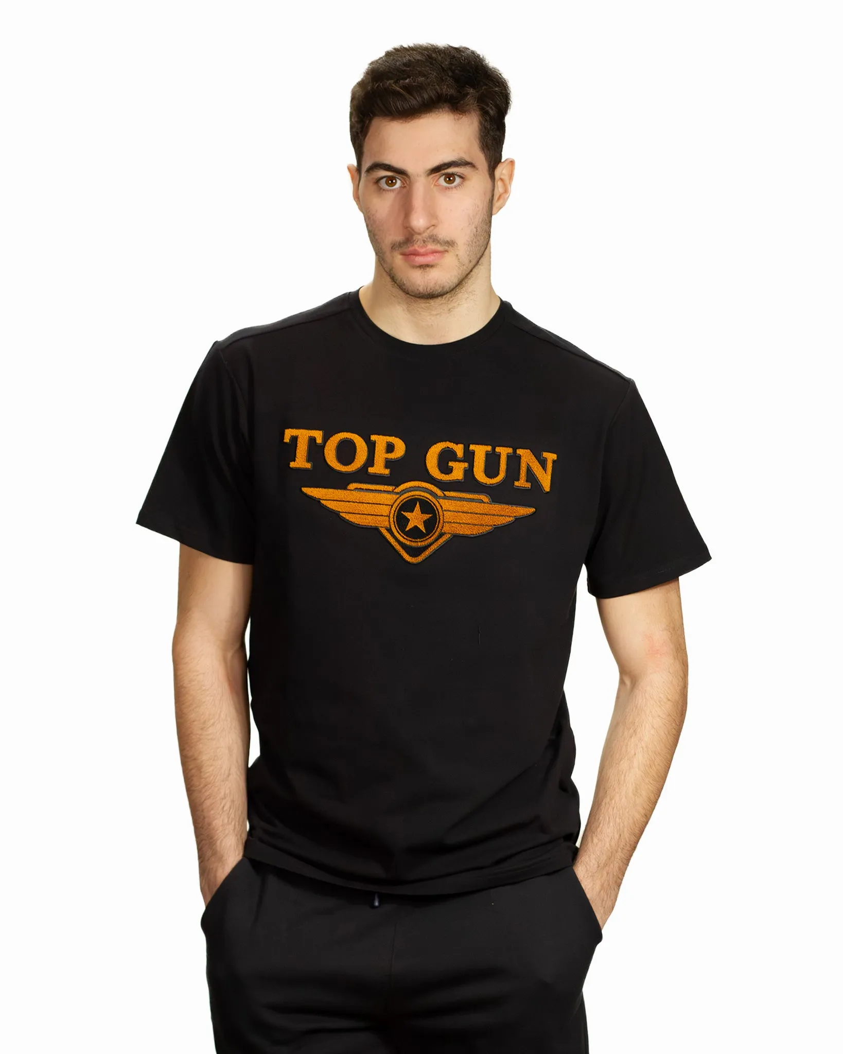 TOP GUN® EMBROIDERED LOGO TEE