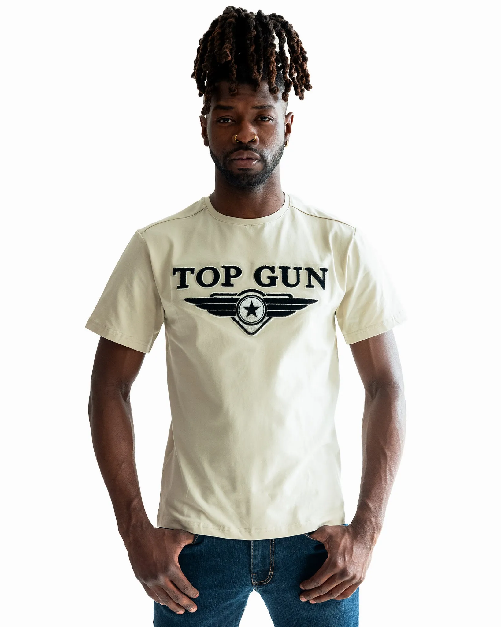 TOP GUN® EMBROIDERED LOGO TEE