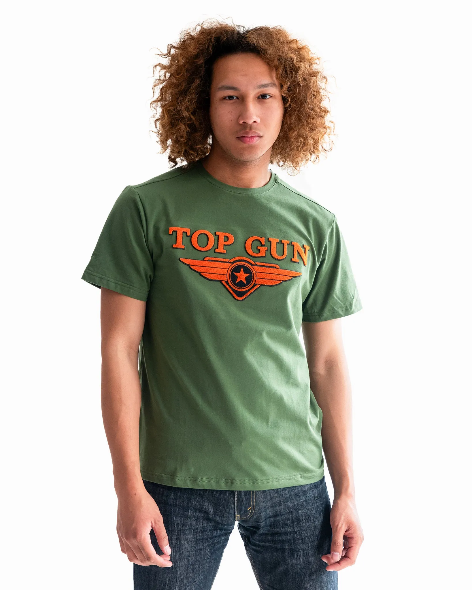 TOP GUN® EMBROIDERED LOGO TEE