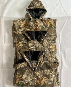 Vintage Carhartt Rework Style Realtree Camo Hooded Jackets - MOQ 45 pcs