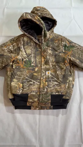 Vintage Carhartt Rework Style Realtree Camo Hooded Jackets - MOQ 45 pcs