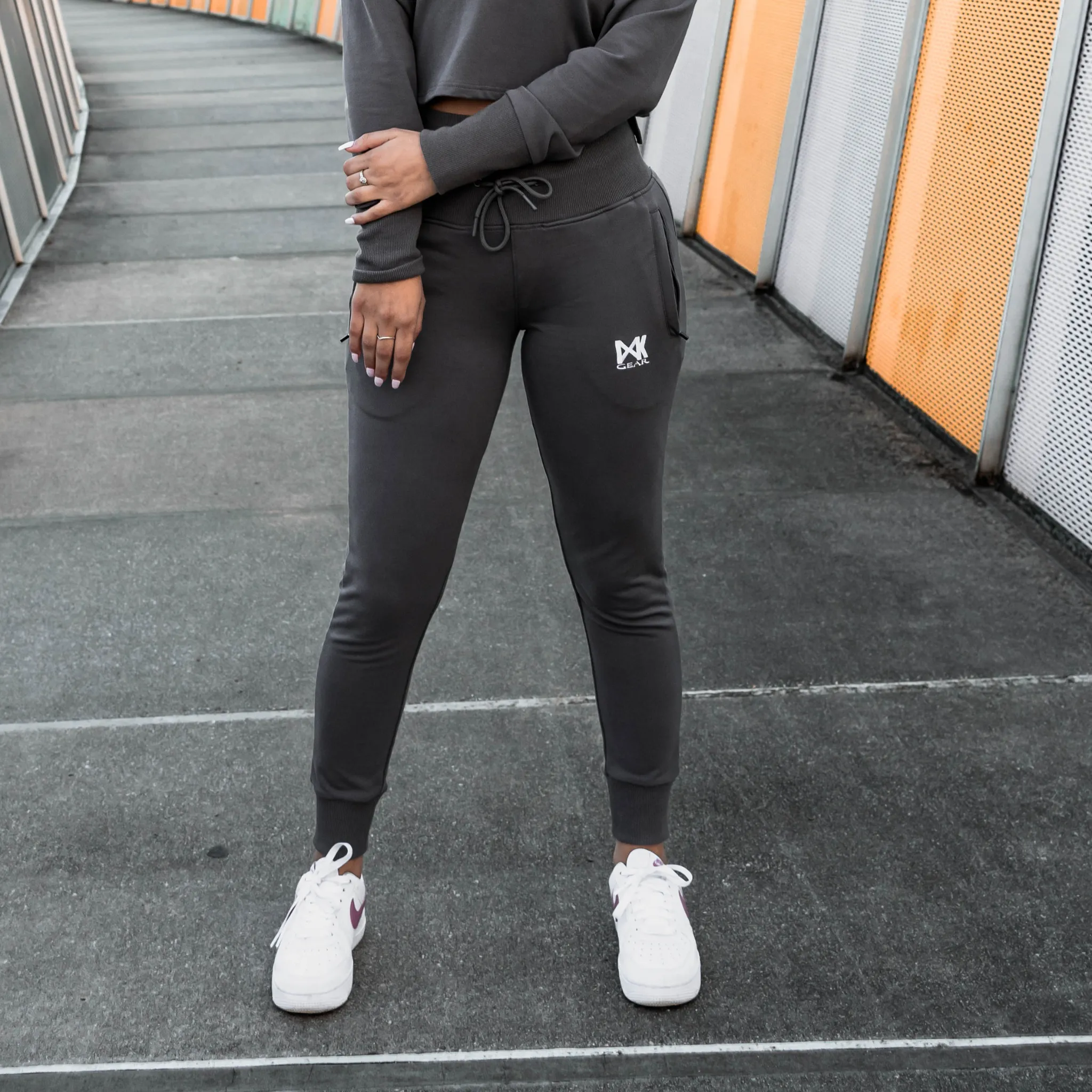 Women's IXK Tracksuit - Charcoal