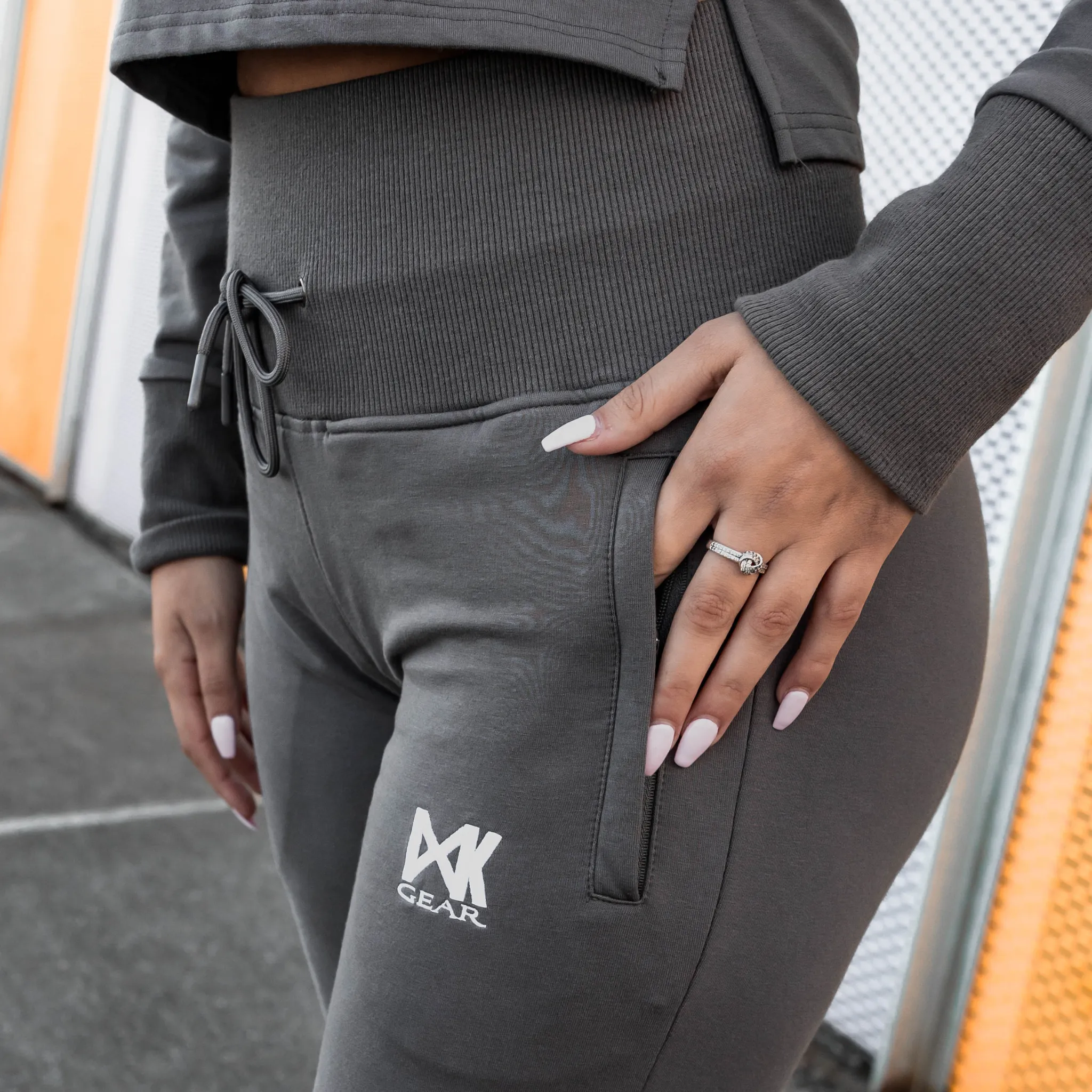 Women's IXK Tracksuit - Charcoal